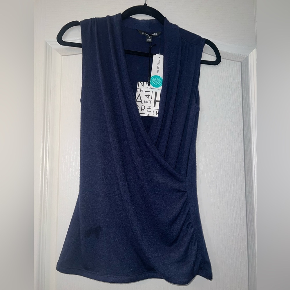 Ruched Knit Top Stitch Fix. NWT